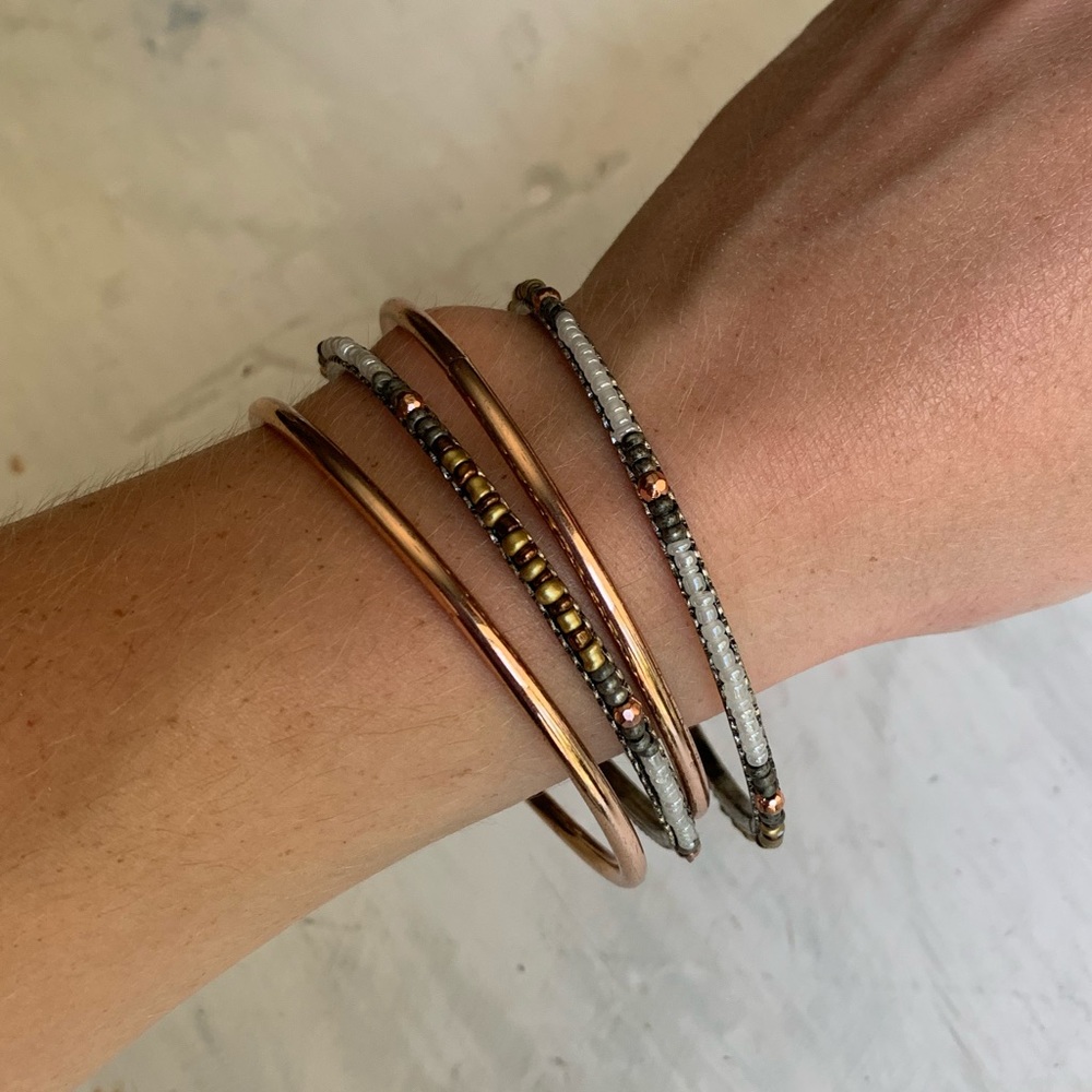 Beaded Bangle Bracelets